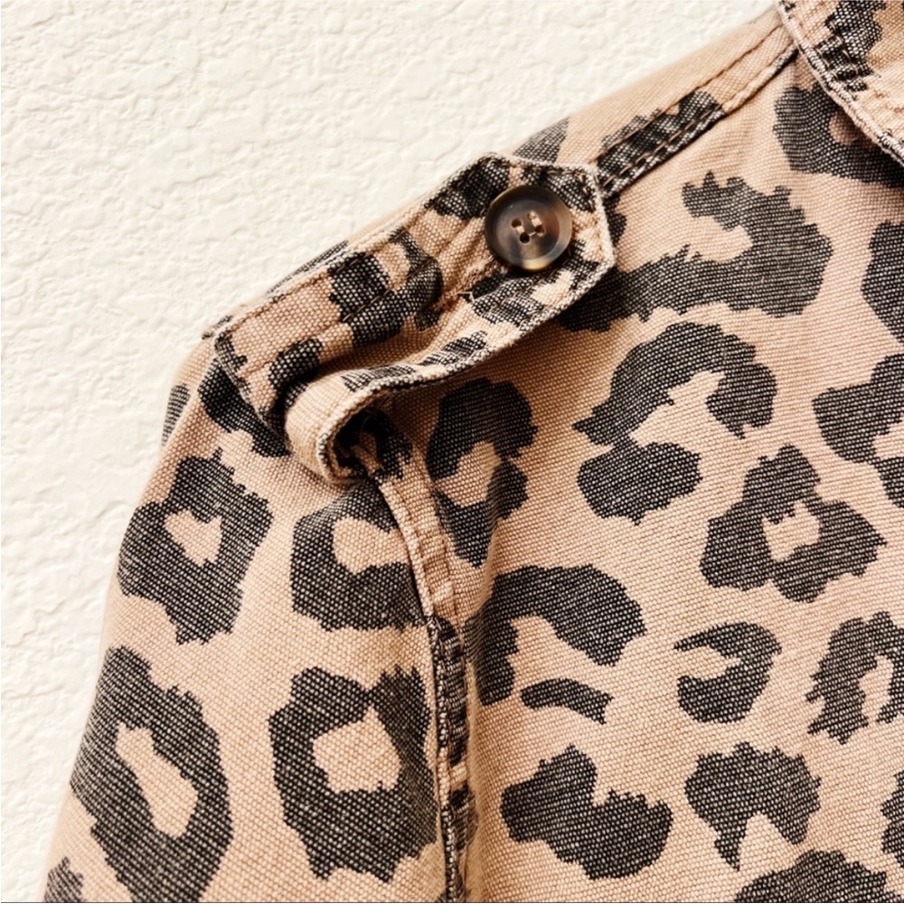 Ellison Leopard Printed Utility Jacket - image 7